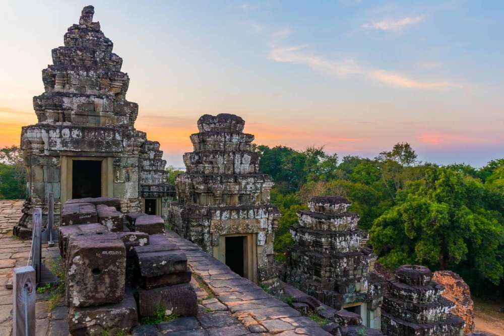 Phnom Bakheng à Siem Reap au Cambodge